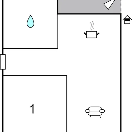 Lejlighed 1 Bedroom In *